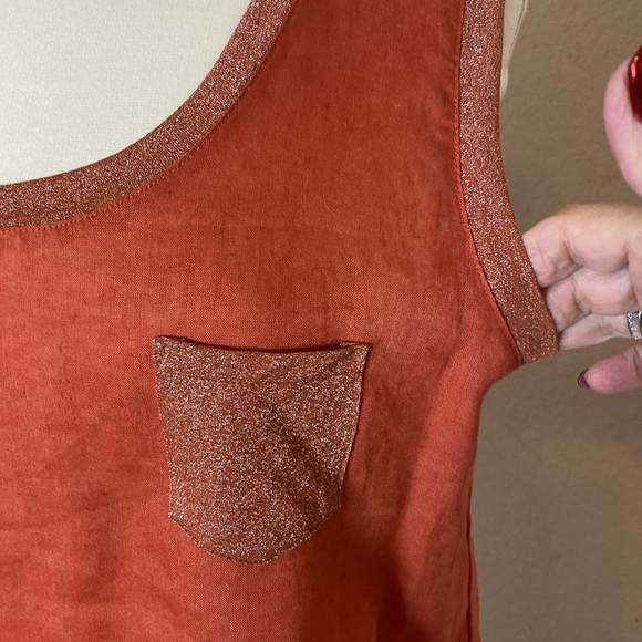 Soft Surroundings sleeveless top - Picture 3 of 8